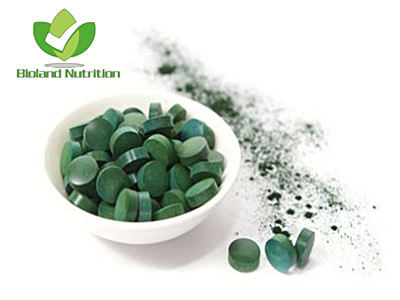 Natural Chlorella powder, pressed tablets